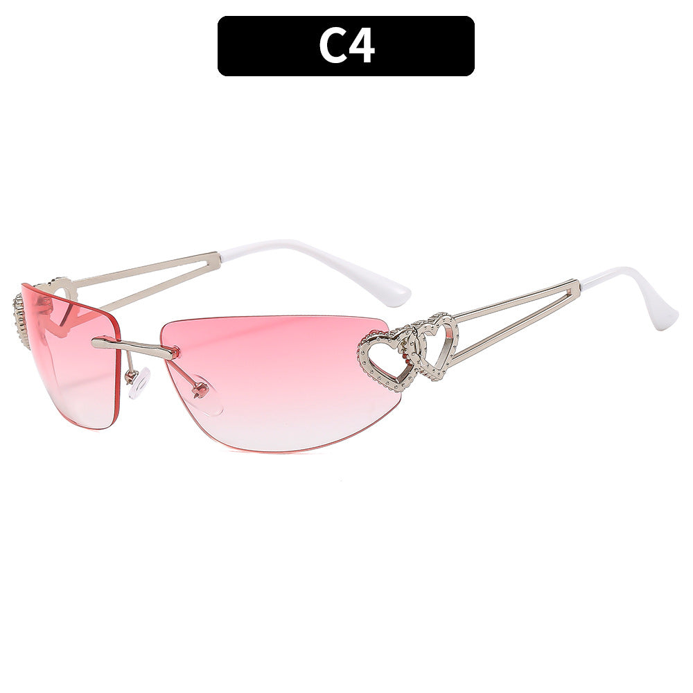 Wholesale Frameless Y2KPC Sunglasses